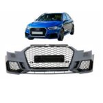 Μπροστινός Προφυλακτήρας Για Audi A3 8V 16-18 Hatchback  Sportback Facelift RS3 Look
