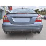 Αεροτομή Πορτ Παγκάζ Για Mercedes-Benz E-Class W211 03-09 Amg look Lipspoiler Από Abs Πλαστικό Γυαλιστερή Μαύρη - Image 3