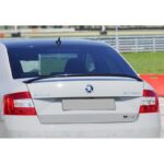 Αεροτομή Πορτ Παγκάζ Για Skoda Octavia MK3 13-20 VRS Style Μαύρο Γυαλιστερό Από Abs Πλαστικό - Image 2