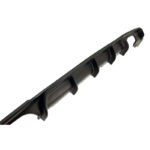 Diffuser Πίσω Προφυλακτήρα Για Bmw 3 F30F31 11-19 M-Packet Μαύρο Ματ Με 2 Διπλές Τρύπες Εξάτμισης Αριστερά & Δεξιά Από Abs Πλαστικό 1 Τεμάχιο - Image 2