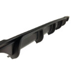 Diffuser Πίσω Προφυλακτήρα Για Bmw 3 F30F31 11-19 M-Packet Μαύρο Ματ Με 2 Διπλές Τρύπες Εξάτμισης Αριστερά & Δεξιά Από Abs Πλαστικό 1 Τεμάχιο - Image 3
