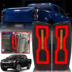 Πισινά Φανάρια Set Για Isuzu D-Max 2020+ Led Bar Black - Image 2