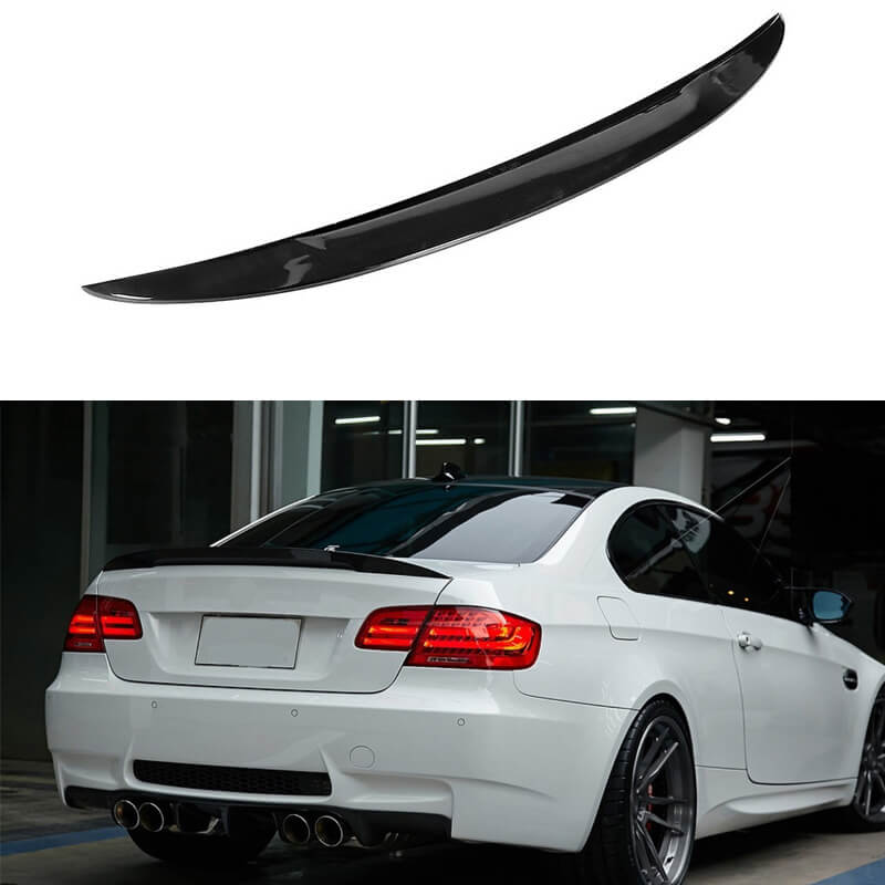 Αεροτομή Πορτ Παγκάζ Για Bmw 3 E92 05-11 M-Performance Look Από Abs Πλαστικό Μάυρη Γυαλιστερή - Image 4