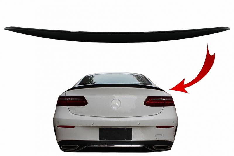 0031421-1-aerotomh-port-pagkaz-gia-mercedes-benz-e-class-c238-coupe-2016-abs-plastiko-gyalisterh-mayrh-18276-01 Αεροτομή Πορτ Παγκάζ Για Mercedes-Benz E-Class C238 Coupe 2016+ Abs Πλαστικό Γυαλιστερή Μαύρη - Image 1