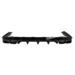 Diffuser Πίσω Προφυλακτήρα Για Mercedes-Benz E-Class C238 Coupe  A238 Cabrio 16-19 Amg 63 Look Με Μαύρες Μπούκες - Image 2