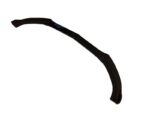 Μπροστινό Spoiler Για Mercedes-Benz  C-Class C205  W205 14-19 Amg Line Μαύρο Γυαλιστερό 3 Τεμάχια - Image 2