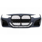 Μπροστινός Προφυλακτήρας Για 3 F30F31 11-19 G20  G80 M Look Black  Chrome