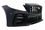 Μπροστινός Προφυλακτήρας Για Mercedes-Benz C-Class C205W205 14-21 GTR Look (Black Mamba) Με Μαύρο Χρώμιο Μάσκα - Image 2