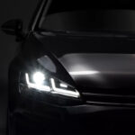 Μπροστινά Φανάρια Set Για Vw Golf VII (7) 12-17 DRL Full Led Halogen Version BlackChrome LEDHL103-CM RHD (Δεξιοτίμονα) Osram Ledriving - Image 3