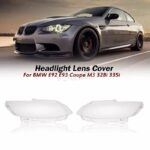 Κρύσταλλα Φαναριών Για Bmw 3 E92  E93 06-10 Ζευγάρι 2 Τεμάχια