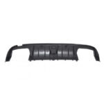 Diffuser Πίσω Προφυλακτήρα Για Mercedes-Benz C-Class W205 14-20 Sedan Brabus Look Με Μαύρες Μπούκες - Image 3