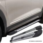 Πλαινά Σκαλοπάτια Με Βάσεις Για Nissan Qashqai +2 2009-2014 J10  PL 183cm 2 Τεμάχια Αλουμινίου