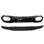 Body Kit Για Mercedes-Benz A-Class W177 19+ Hatchback Amg A45s Look Black Edition - Image 2