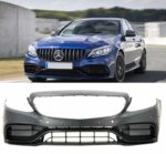 Μπροστινός Προφυλακτήρας Για Mercedes-Benz C-Class W205 S205 A205 C205 Limousine T-Model Coupe Cabriolet 14-21 Amg C63s Facelift Look