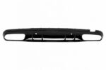 Diffuser Πίσω Προφυλακτήρα Για Mercedes-Benz C-Class W205 14-20 Sedan Amg 63 Look Με Μαύρες Μπούκες - Image 3
