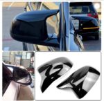 Καπάκια Καθρεφτών Για Bmw X3 F25 X4 F26 X5 F15 X6 F16 XM Look Γυαλιστερό Μαύρο 2 Τεμάχια - Image 3