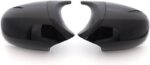 Καπάκια Καθρεφτών Για Bmw 1 E87E81E82E88 3 E90 E91 E92 E93 M3M4 Look Facelift LCI Μοντέλα Μαύρο Γυαλιστερό & Mat 2 Τεμάχια - Image 2