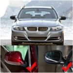 Καπάκια Καθρεφτών Για Bmw 1 E87E81E82E88 3 E90 E91 E92 E93 M3M4 Look Facelift LCI Μοντέλα Μαύρο Γυαλιστερό & Mat 2 Τεμάχια - Image 3