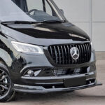 Μάσκα Για Mercedes-Benz Sprinter W907 18-26 GT Amg Panamericana Μαύρο Γυαλιστερό  1 Τεμάχιο - Image 4