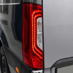 Πισινά Φανάρια Set Για Mercedes Sprinter W907  W910 2018-2026 Full Led ΚόκκινοSmoke Carner - Image 3