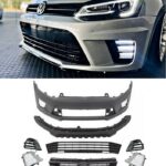 Μπροστινός Προφυλακτήρας Για VW Polo 6R (2009-2017) WRC Look Με Μάσκα & Led Προβολείς