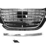 Μάσκα Για Mercedes-Benz Vito W447  W448 24+ Amg Look ΧρώμιοΜαύρο 1  Τεμάχιο