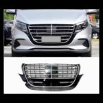 Μάσκα Για Mercedes-Benz Vito W447  W448 24+ Amg Look ΧρώμιοΜαύρο 1  Τεμάχιο - Image 2