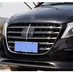 Μάσκα Για Mercedes-Benz Vito W447  W448 24+ Amg Look ΧρώμιοΜαύρο 1  Τεμάχιο - Image 4