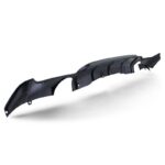 Diffuser Πίσω Προφυλακτήρα Για Bmw 4 F32 Coupe  F33 Cabrio  F36 Gran Coupe 13-21 M-Tech Μαύρο Ματ Με 2 Μονές Τρύπες Εξάτμισης Αριστερά & Δεξιά -0----0-  Από Abs Πλαστικό 1 Τεμάχιο - Image 4