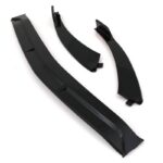 Μπροστινό Spoiler Για Mercedes-Benz CLA C118  X118 19-23 Amg Line & Amg 35 Γυαλιστερό Μαύρο 3 Τεμάχια - Image 3