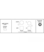Advance Paris WTX-1100 Δέκτης Bluetooth aptX HD με Ψηφιακές και Αναλογικές εξόδους - Image 2