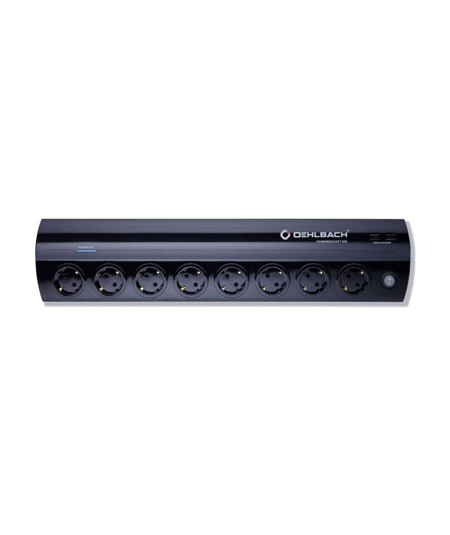 Oehlbach Powersocket 905 Πολύπριζο Υψηλής Ποιότητας Black (Τεμάχιο)