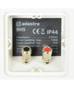 Adastra BH5-W Επιτοίχια Ηχεία Εσωτερικού/Εξωτερικού Χώρου 5" 50W RMS Λευκά (Ζεύγος) - Image 3