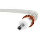 Oehlbach SilverShield Flex Καλώδιο Cinch ψηφιακού ήχου 1,5m Transparent Silver - Image 4