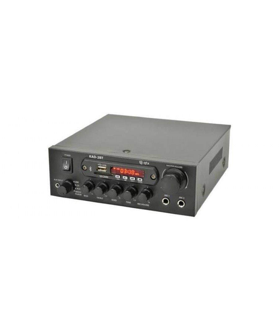 Qtx KAD-2BT Ψηφιακός Ενισχυτής με Bluetooth 2x40W RMS (Τεμάχιο)