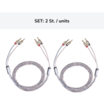 Oehlbach Twin Mix Two B Καλώδιο Ηχείων 2 x 6.0 mm² Banana 3m (2 Τεμάχια) - Image 2