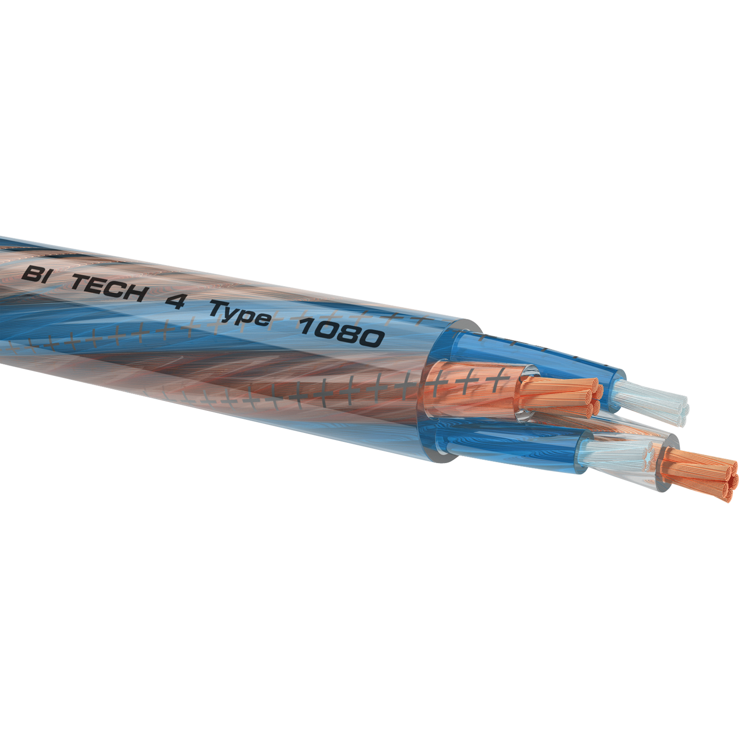 Oehlbach Bi-Tech 4 Bi-wiring Καλώδιο Ηχείων 2x2,5mm² + 2x4,0mm² (με το μέτρο)