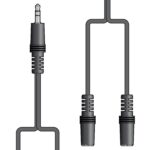 AvLink 112.046UK Καλώδιο 3.5mm Stereo Βύσμα - 2 x 3.5mm Stereo Υποδοχή 1,2m (Τεμάχιο) - Image 2