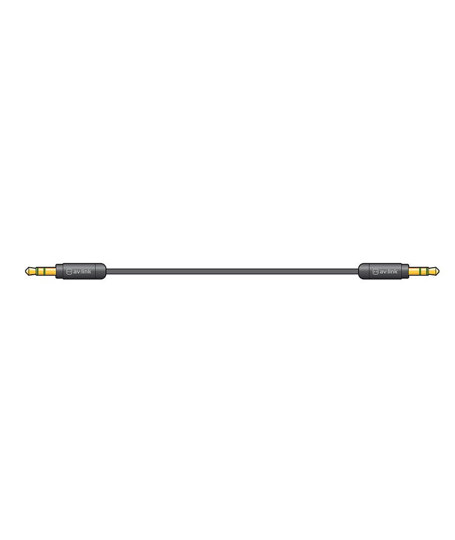 AvLink 112.128UK Καλώδιο Ήχου 3.5mm Stereo - 3.5mm Stereo 0.5m (Τεμάχιο)