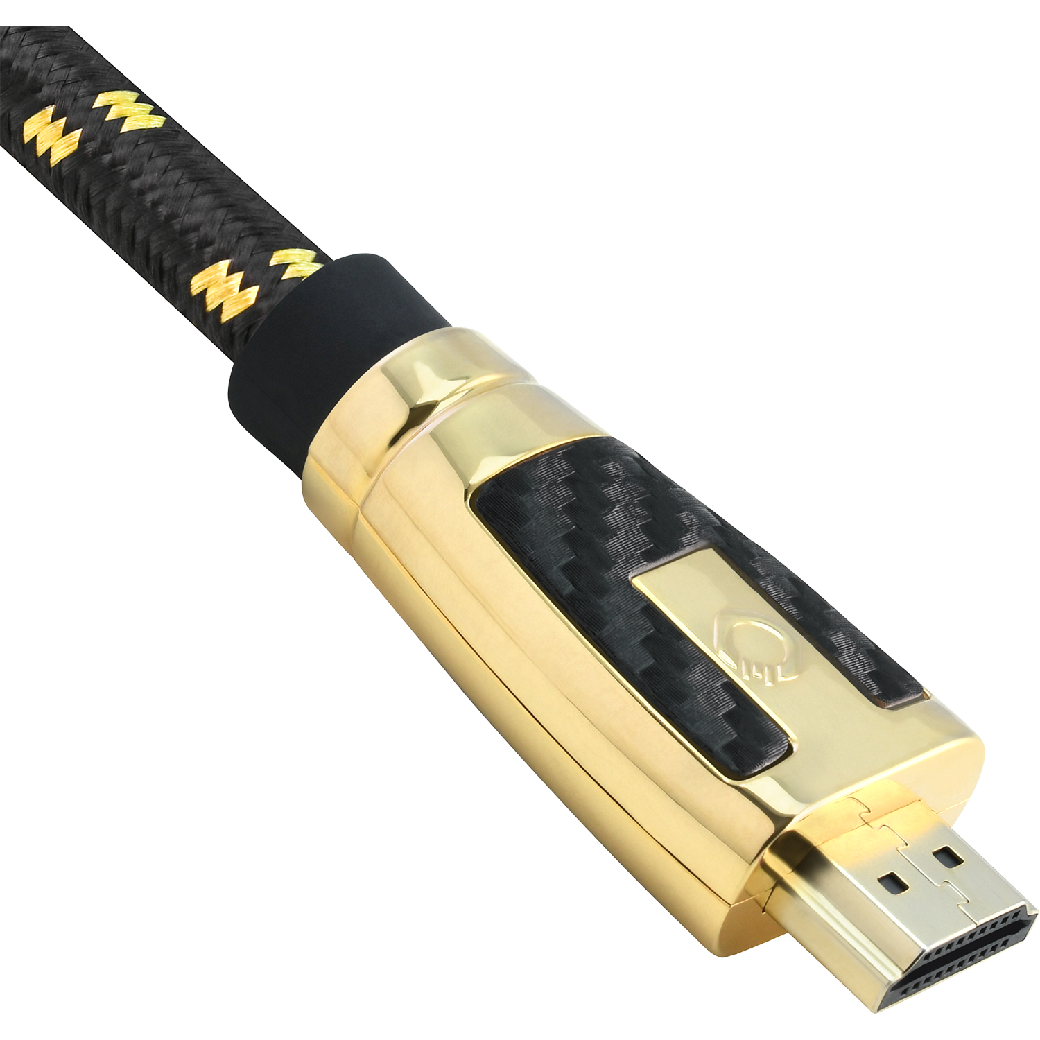 Oehlbach CARB CONNECT ULTRA Καλώδιο HDMI® High End 8K 3,2 m Black/Gold