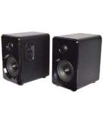 AvLink ABS35BLK Ενεργά Bluetooth Ηχεία Βιβλιοθήκης 3.5" 15W RMS Μαύρα με USB, MicroSD (Ζεύγος) - Image 4