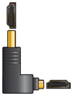 AvLink 122.399UK Αντάπτορας σε Ορθή Γωνία HDMI Μαύρος (Τεμάχιο) - Image 3