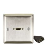AvLink 123.390UK Ατσάλινη Επιτοίχια Πρίζα HDMI (Τεμάχιο) - Image 2