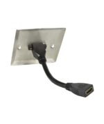 AvLink 123.390UK Ατσάλινη Επιτοίχια Πρίζα HDMI (Τεμάχιο) - Image 3