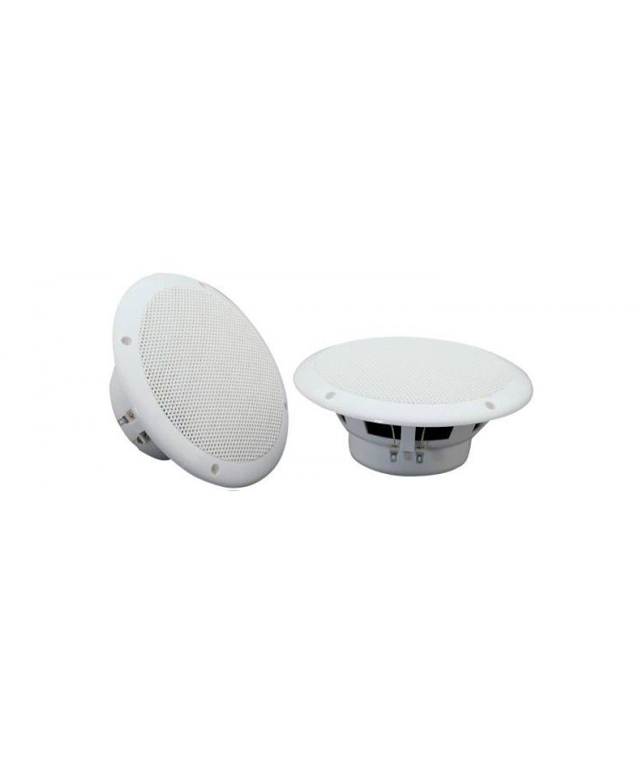 Adastra OD6-W4 Αδιάβροχα Ηχεία Οροφής 6.5'' 40W RMS Λευκά (Ζεύγος)
