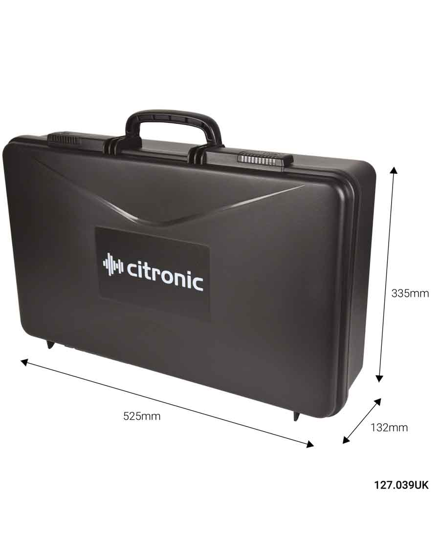 Citronic ABS525 Βαλίτσα μεταφοράς ABS για Μίκτη / Μικρόφωνο (Τεμάχιο)