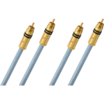 Oehlbach Series 2 High End Διπλό NF RCA Καλώδιο 2m (2 Τεμάχια)