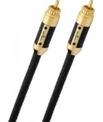 Oehlbach Black Connection Master High End Διπλό NF RCA Καλώδιο 0.75m Black