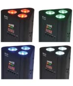 Qtx Tri-PAR Επαναφορτιζόμενο Triple PAR Uplighter (Τεμάχιο) - Image 4