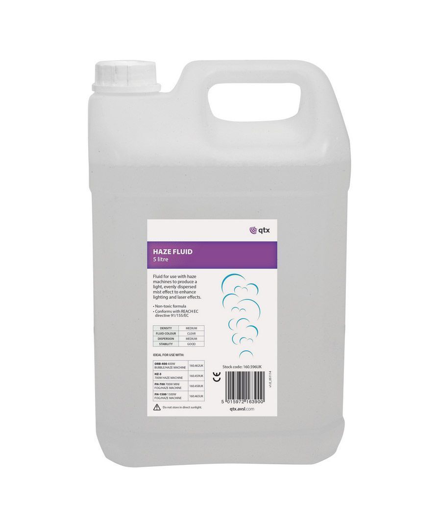 Qtx 160.596UK Υγρό Ομίχλης Eco 5 Λίτρα (Τεμάχιο)
